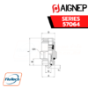 Aignep -57064- STOP FITTING - PARALLEL THREAD