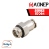 Aignep -57064- STOP FITTING - PARALLEL THREAD