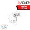 Aignep - 57126 -EXTENDED ORIENTING ELBOW MALE ADAPTOR (PARALLEL)