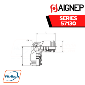 Aignep - 57130 -EQUAL ELBOW