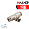 Aignep - 57200 -TEE MALE ADAPTOR (TAPER) CENTRE LEG