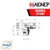 Aignep - 57211 -ORIENTING TEE MALE ADAPTOR “UNIVERSAL SHORT” - CENTRE LEG