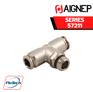 Aignep - 57211 -ORIENTING TEE MALE ADAPTOR “UNIVERSAL SHORT” - CENTRE LEG