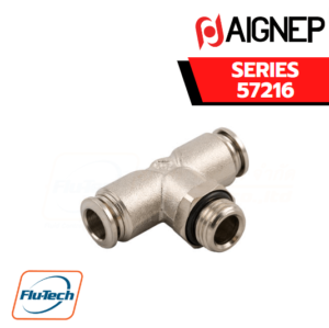 Aignep - 57216 -ORIENTING TEE MALE ADAPTOR (PARALLEL) - CENTRE LEG