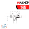 Aignep - 57223 -ORIENTING TEE MALE ADAPTOR “UNIVERSAL SHORT” OFF - SET LEG