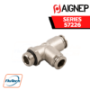 Aignep - 57226 -ORIENTING TEE MALE ADAPTOR (PARALLEL) - OFF - SET LEG