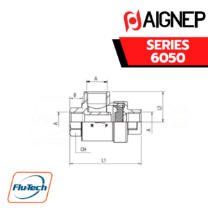 Aignep - 6050-QUICK EXHAUST VALVE