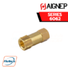 Aignep -6062- CW510L - FEMALE-FEMALE NON RETURN VALVE