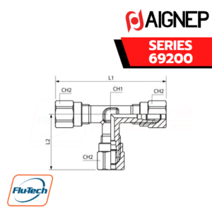 Aignep - 69200-TEE CONNECTOR