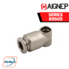 Aignep - 89505-SINGLE BANJO BODY (ADJUSTABLE RESTRICTOR VALVES M5)