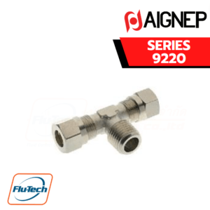 Aignep - 9220 - TEE MALE ADAPTOR - CENTRE LEG