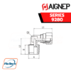 Aignep - 9280 - ELBOW MALE ADAPTOR