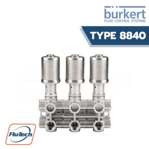 Burkert - Type 8840 - Modular Process Valve Cluster - Distribution and Collecting Flu-Tech Thailand Authorized Distributor