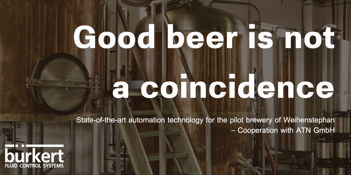 GOOD BEER IS NOT A COINCIDENCE - Burkert Thailand Authorized Distributor
