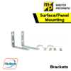 Master Pneumatic - Brackets for Surface-Panel Mounting