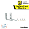 Master Pneumatic - Brackets for Surface-Panel Mounting