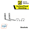 Master Pneumatic - Brackets for Surface-Panel Mounting