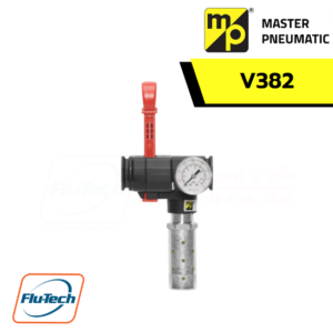 Master Pneumatic - V382 Manual Control High Flow-Exhaust Lockout Valve