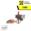 Master Pneumatic - V382 Manual Control High Flow-Exhaust Lockout Valve