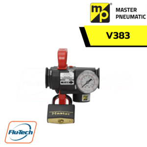 Master Pneumatic - V383 Manual Control High Flow-Exhaust