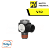 Master Pneumatic - V50 Right Angle Flow Control 1-8, 1-4, 3-8, 1-2 and Tube Fittings