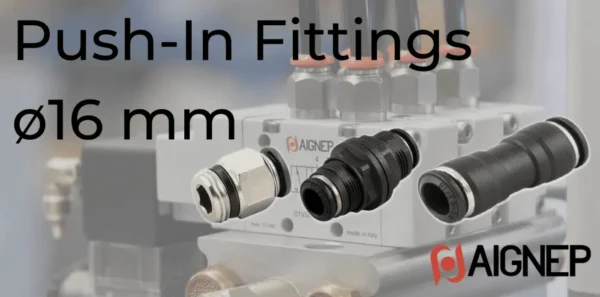 Aignep Push-In Fittings ø16 mm Article by Flu-Tech Thailand