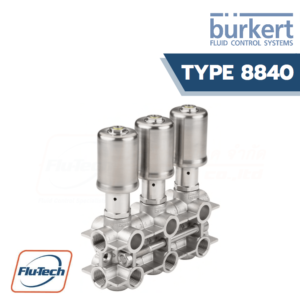 Type 8840 - Modular process valve cluster - Distribution and Collecting Flu-Tech