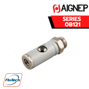 AIGNEP - 0B121 Series SAFETY MALE CILINDRIC SOCKET WITH OR