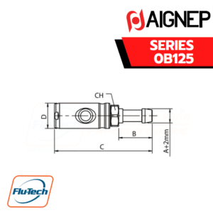 AIGNEP - 0B125 Series SAFETY SOCKET FOR RUBBER HOSE