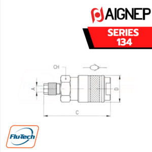 AIGNEP - 134 Series COMPRESSION SOCKET