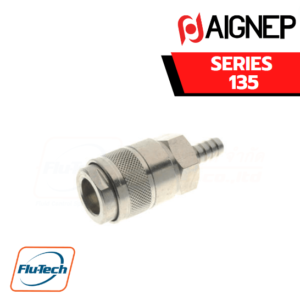 AIGNEP - 135 Series SOCKET WITH REST FOR RUBBER HOSE