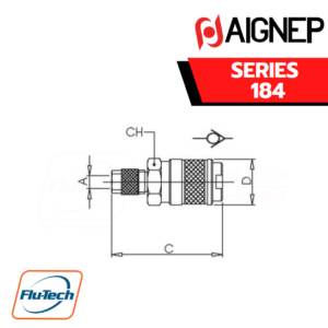 AIGNEP - 184 Series COMPRESSION SOCKET FOR SHUTTER PLUG