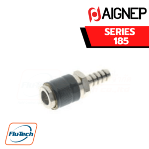 AIGNEP - 185 Series SOCKET WITH REST FOR RUBBER HOSE FOR SHUTTER PLUG