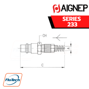 AIGNEP - 233 Series COMPRESSION PLUG WITH SPRING