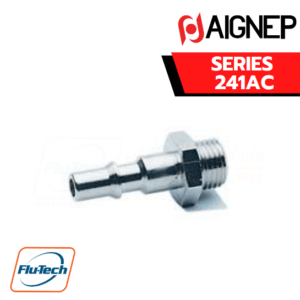 AIGNEP - 241AC Series STEEL MALE PLUG