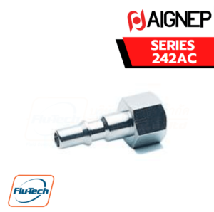 AIGNEP - 242AC Series STEEL FEMALE PLUG