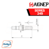 AIGNEP - 245 Series PLUG WITH REST FOR RUBBER HOSE