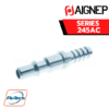 AIGNEP - 245AC Series STEEL PLUG WITH REST FOR RUBBER HOSE