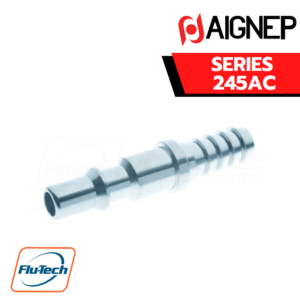 AIGNEP - 245AC Series STEEL PLUG WITH REST FOR RUBBER HOSE