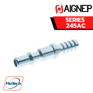 AIGNEP - 245AC Series STEEL PLUG WITH REST FOR RUBBER HOSE