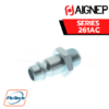 AIGNEP - 261AC STEEL MALE PLUG