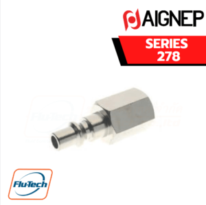 ข้อต่อสวมเร็ว AIGNEP - 278 Series PLUG WITH GRADUAL EXHAUST