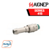 AIGNEP - 415 Series STRAIGHT PLUG WITH REST FOR RUBBER HOSE