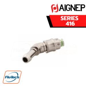 AIGNEP - 416 Series PLUG WITH REST FOR RUBBER HOSE TO 135°