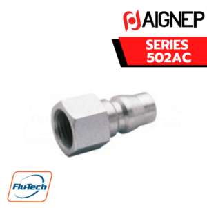 AIGNEP - 502AC Series STEEL FEMALE PLUG