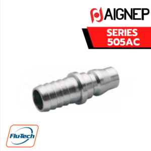 AIGNEP - 505AC Series STEEL PLUG WITH REST FOR RUBBER HOSE