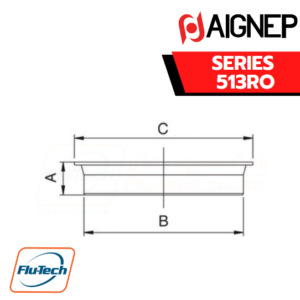 AIGNEP - 513RO Series IDENTIFICATION RING RED