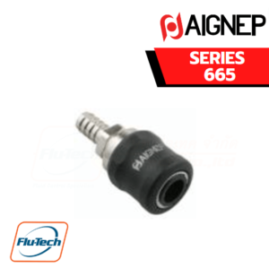 AIGNEP - 665 Series SOCKET WITH REST FOR RUBBER HOSE