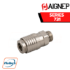 AIGNEP - 731 SERIES MALE CILINDRIC SOCKET WITH OR