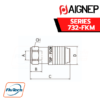 AIGNEP - 732-FKM SERIES FEMALE SOCKET-FKM